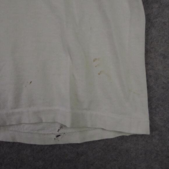 Vintage Tampa Bay Rowdies Shirt Mens X-Large White Green NASL Soccer Ringer - Picture 2 of 9